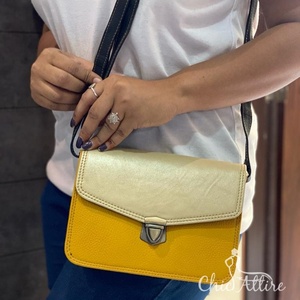 Pur cuir Multi cuir recyclé couleur trapu sac à main haute qualité en cuir sac à main coloré femmes côté fronde sacs - Product Image 1