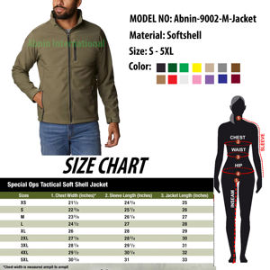 Chaqueta Softshell de invierno para hombre de diseño personalizado de poliéster reflectante de alta calidad a prueba de viento transpirable con cuello levantado High Street - Product Image 6
