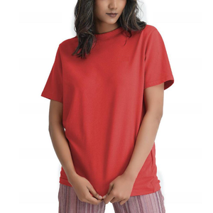 Camisetas Personalizadas al por Mayor para Mujer, Tacto Suave, Calidad 100% Algodón, Cuello Redondo, Manga Corta, Secado Rápido, Tejido de Punto, para Mujer - Product Image 2