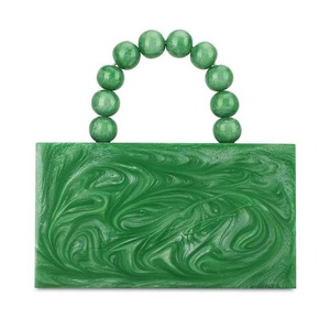 Pochette à main élégante en acrylique Design de sac à main élégant et moderne Parfait pour les fêtes et les occasions spéciales par Moon Rise Craft - Product Image 6