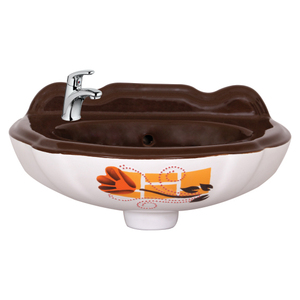 Fregadero de cerámica de diseño moderno de alta calidad, lavabo de pedestal colgante de pared para baño pequeño, precio competitivo - Product Image 6