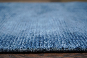 Designer Handwoven Modern Bohemian Wool Rug Statement Piece for Home Flooring with Plush Pile Height Geometric Pattern <b>Washable</b> - Product Image 2