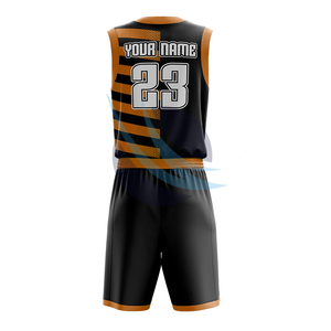 Personnalisez votre propre équipe Logo basket-ball uniforme avec haute qualité 100% Polyester hommes sport basket-ball uniforme - Product Image 6
