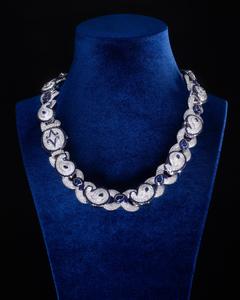 Collar de Cadena Cruzada de Plata de Ley 925 con Moissanita, Colgante de Lujo para Hombre, Estilo Hip Hop, Eslabones Cubanos, 100g - Product Image 1