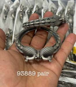 The Royal Oxidised Bangle Terrific Collection Of Premium Quality Oxidised <b>Silver</b> Designs For <b>Girls</b> Fashionable Bangle For Women - Product Image 2