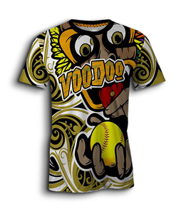 Maillot de baseball cousu de qualité supérieure, respirant, 100 % polyester, grande taille, antibactérien, séchage rapide, vêtements de sport unisexes pour l'entraînement - Product Image 1