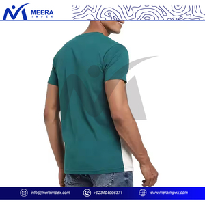 เสื้อยืดฤดูร้อนผู้ชายผ้าฝ้าย 100% ลายแขนสั้นระบายอากาศแห้งเร็วเสื้อยืดคอกลมคลาสสิกยิมออกกำลังกายกีฬาลำลองสตรีทแวร์ - Product Image 4