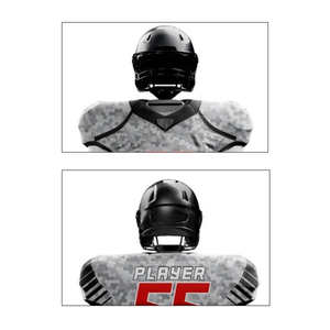 Personalización al por Mayor de Camisetas de Fútbol Americano, Uniforme Completo de Equipo de Fútbol, Muestra Gratuita, Entrega Rápida, MOQ Bajo - Product Image 1