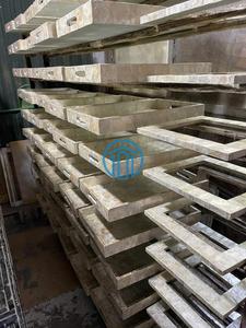 Modern Custom Natural MOP <b>Square</b> Coaster Set With Holder Creative Home Dining <b>Table</b> For Weddings & Party Decor - Product Image 4