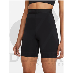 Acheter Sportswear Short classique pour femmes Short fitness taille haute 100% polyester Logo personnalisable Sticker Color Pattern Design - Product Image 2