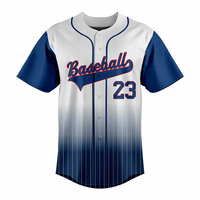 Maillot de baseball unisexe le plus vendu en gros d'usine, conception personnalisée gratuite, respirant, grande taille, pour adultes