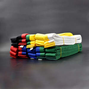 Kimonos de artes marciales para hombres y mujeres, cinturones personalizados de Jiu Jitsu brasileño BJJ, cinturones de artes marciales, cinturón de Taekwondo de Judo - Product Image 6