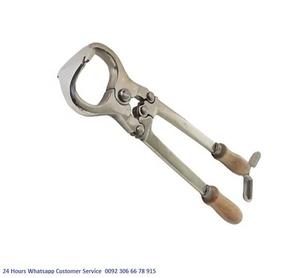 Castrador sin sangre veterinario reutilizable de 48 cm con tope de cordón Producto de instrumentos veterinarios - Product Image 6