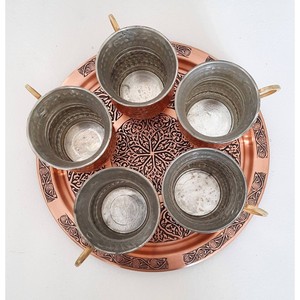 Hot- Selling Hammered Leak Proof <b>Lid</b> <b>With</b> Vacuum Insulation Copper coffee <b>Mug</b> Healthy Copper Drinkware <b>With</b> natural Benefits - Product Image 2