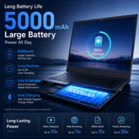 Venta al por Mayor al Mejor Precio, Laptop para Juegos con Pantalla Táctil de 15.6 Pulgadas, N95, 8GB, 32GB, 16GB de RAM, 128GB, 256GB, 512GB, 1TB SSD, Notebook