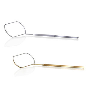 Miroir à cils en acier inoxydable | Extensions de cils Miroir Outils de soins personnels Miroir à cils professionnel de qualité en gros - Product Image 3