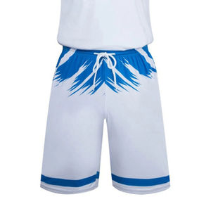 Ensemble de maillots de basket-ball respirants personnalisés de haute qualité, uniformes d'équipe personnalisés, unisexe, grande taille, antibactérien, séchage rapide - Product Image 5