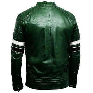 Chaqueta de Cuero para Motociclista Unisex, Resistente al Viento, para Todas las Estaciones, Proveedor OEM de EE. UU., 2026 - Product Image 2