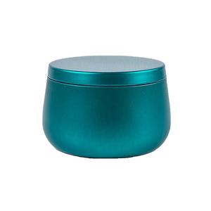 TQC <b>Green</b> Enamel Candle Jar Coated Handmade Eco-Friendly Candle Jar with Lid for Home Hotel Restaurants & Wedding Decorative - Product Image 2