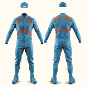 Uniforme de baseball de qualité supérieure, couleur unie, respirant et confortable, ensemble à prix de gros - Product Image 1