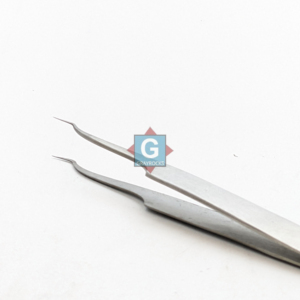 Pinzas Angulares de Acero Inoxidable de Alta Calidad para Extensión de Pestañas con Punta Suave y Duradera - Product Image 2