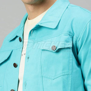 Servicios OEM, Chaqueta de Mezclilla para Hombre de Alta Calidad con Diseño Personalizado, Logotipo Frontal, Chaqueta de Invierno Ecológica para Hombre - Product Image 6