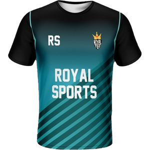 เสื้อเชิ้ตถัก220g สำหรับผู้ชายเสื้อยืดพิมพ์ลายสีระเหิดแบบกำหนดเอง - Product Image 2