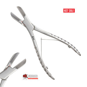 Stille Horsley Bone Cutting Rongeurs Bone Cutter Fórceps Instrumentos quirúrgicos ortopédicos de acero inoxidable de doble acción - Product Image 3