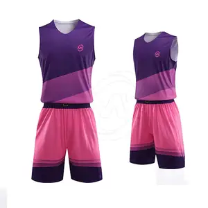 Werkseitig hergestellte Low MOQ Basketball Uniform Team Wear Basketball Uniform Kunden spezifische Basketball Uniform