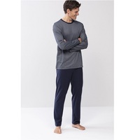 Conjunto de Pijama Casual de Verano para Hombre, 100% Algodón, Rayado, 180 GSM, Felpa Biowashed, Sin Mangas, Largo, Ropa de Dormir Sostenible y Cómoda