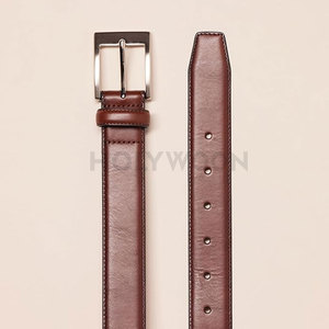 Cinturones de Cuero Premium para Hombre, Diseño de Acero Duradero, Ligeros e Impermeables, para Reuniones de Oficina, Uso Diario, Estilo Casual y a la Moda - Product Image 3