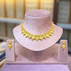 Luxury Silver Finish <b>Crystal</b> Beaded Necklace Set <b>with</b> Matching Drop Earrings Premium Wedding & Party <b>Jewelry</b> Model 63045 - Product Image 5