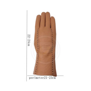 Gants d'hiver en cuir de la meilleure qualité avec la dernière conception respirante et écran tactile compatible pour un usage quotidien prix de gros - Product Image 5