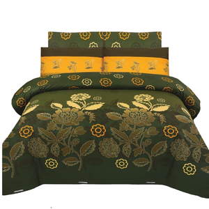 Ensemble de couettes 7 pièces 100% coton draps cousus de meilleure qualité tarif de gros draps en coton au design unique OEM - Product Image 1