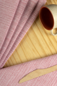 Lot de 6 serviettes de cuisine tissées durables à séchage rapide en coton recyclé noir Chambrey pour la maison, les restaurants et les enfants - Product Image 5