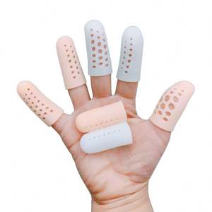 Funda para los dedos Utensilios de cocina/Protectores Cunas Protector de dedos de silicona/Cubierta transpirable para dedos del pulgar - Product Image 5