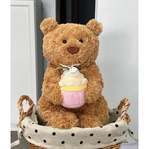 Nouvelle Peluche Ours en Peluche Jelly Cat Super Douce, Modèle Gâteau Glace ou Fruits, pour Enfants, Anniversaire - Product Image 3