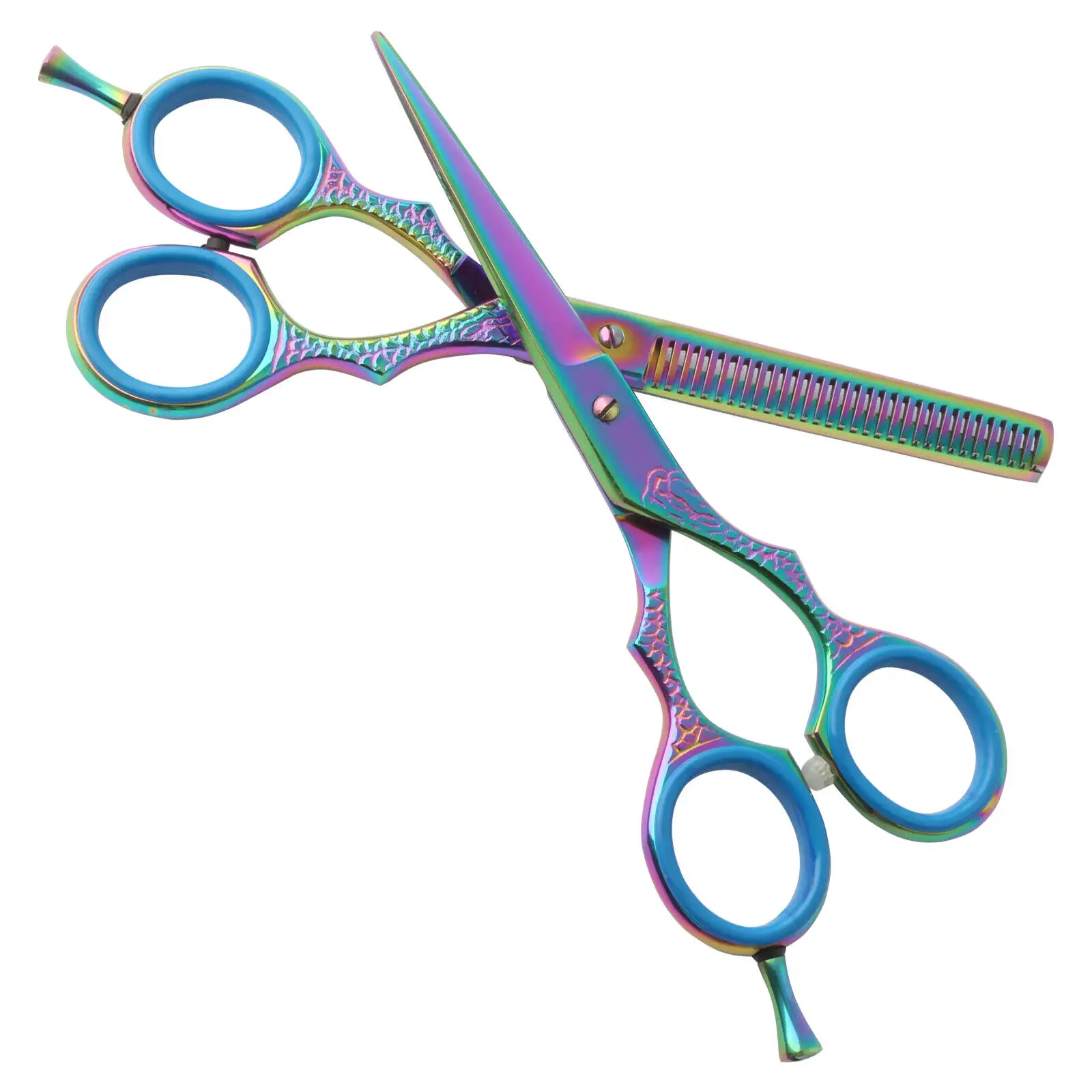 Tijeras profesionales para cortar el pelo, conjunto de tijeras de peluquería