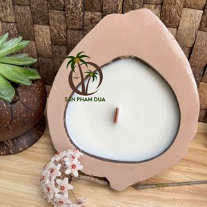 VELAS HECHAS A MANO DE LA MARCA DE COCO DE CERA DE COCO, VELA PARA REGALO DE NAVIDAD/VELA DE SPA/VELA DE RELAX CON ACEITE ESENCIAL, 1, 2 - Product Image 6