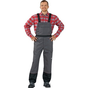 Weld <b>Shield</b> Size 48 Grey/Black Welding Bib Overalls <b>Protective</b> Garden Gloves & Gear - Product Image 1