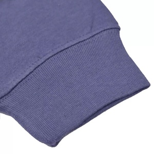 2024 Jersey de algodón azul Sudadera con capucha de gran tamaño para hombres Logotipo personalizado Impreso Sudaderas con capucha de peso pesado con accesorios de prendas de vestir AARON - Product Image 5