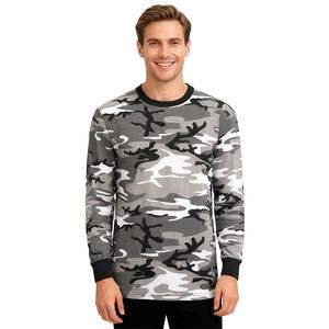 Sudaderas Modernas al por Mayor, Diseño de Camuflaje Personalizado con Logotipo Estampado para Hombre, Sudadera Cálida, Transpirable y Cómoda para Invierno - Product Image 4