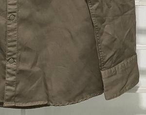 Chemises unies en satin de coton 100% pour hommes, haut de gamme, manches longues, anti-rides, respirantes, streetwear vintage, décontractées - Product Image 3