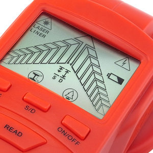 Venta al por mayor de cables de voltaje de metal Buscador de madera Cableado eléctrico Alta sensibilidad Resistente al agua 3 en 1 Detector de perno digital - Product Image 5