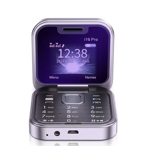 Teléfono Móvil Ipro I16 Pro Flip de Primera Calidad al por Mayor, Teléfono con Doble SIM GSM de 1.77 Pulgadas con Puerto de Carga Tipo C - Product Image 3