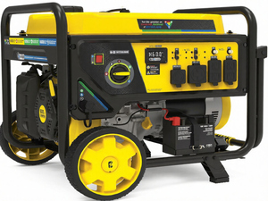 Générateur portable de secours domestique tri-énergie à démarrage électrique de 12 500 watts - Product Image 1