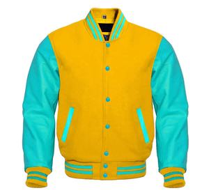 Sudadera Universitaria Personalizada de Alta Calidad, Unisex, Casual, Hecha a Medida, con Hombros Caídos, Manga Larga, Estilo Varsity - Product Image 1