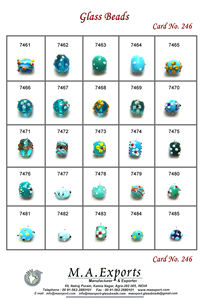 Luxury Handmade Unique Product Dotted Decoration Glass <b>Beads</b> for Jewelry Making Gorgeous Dotted Glass <b>Beads</b> for <b>Bracelet</b> Making - Product Image 5