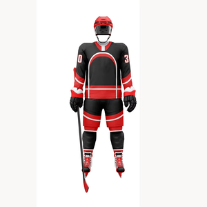 Customized Ice Hockey Uniform For Men Lightweight 100% Polyester Custom Team <b>Name</b> And Logo Designing Sportswear - Product Image 3