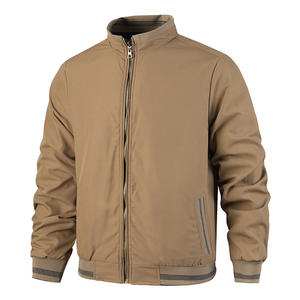 Chaqueta Bomber Reversible Icónica para Hombre, Diseño Ligero de Piloto Universitario, Cierre Frontal con Cremallera, Cortavientos de Béisbol Cómodo - Product Image 1